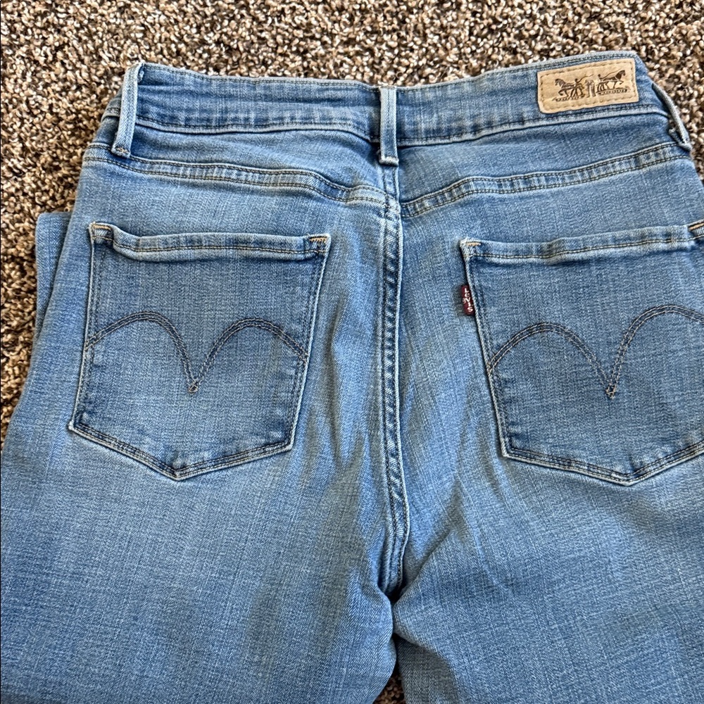 Madewell Light Blue Straight Leg Jeans - Picture 5 of 5